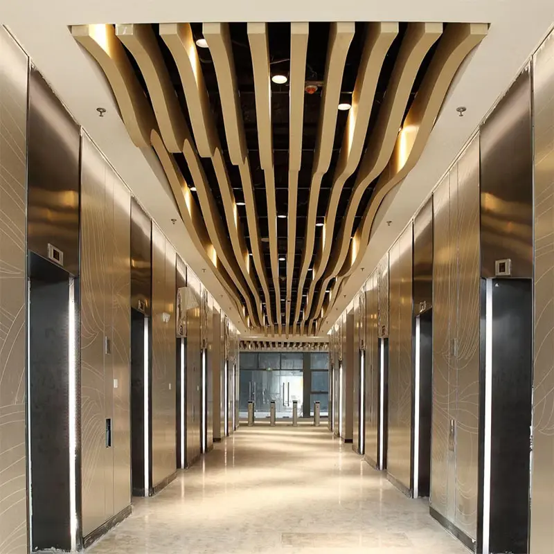 Hallways Wave Ceiling