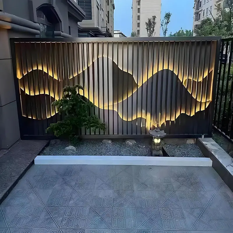 Restaurant Design Fence Screen