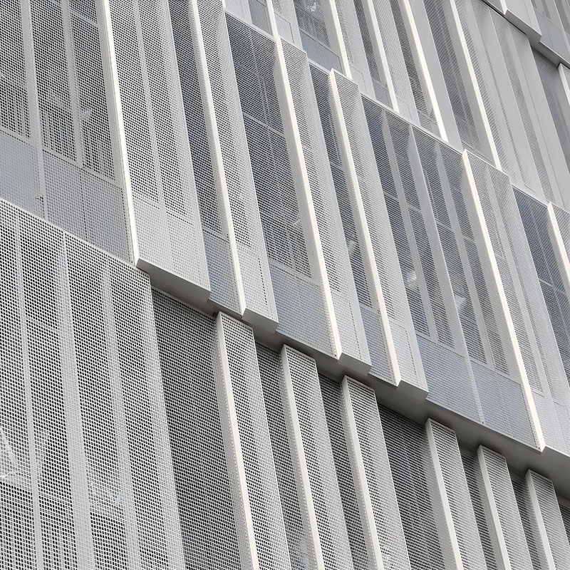 Commercial  Perforated Metal Facade