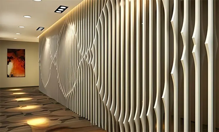 aluminum wall