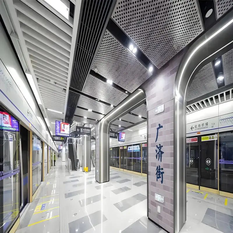 MRT Station Aluminum Ceiling System