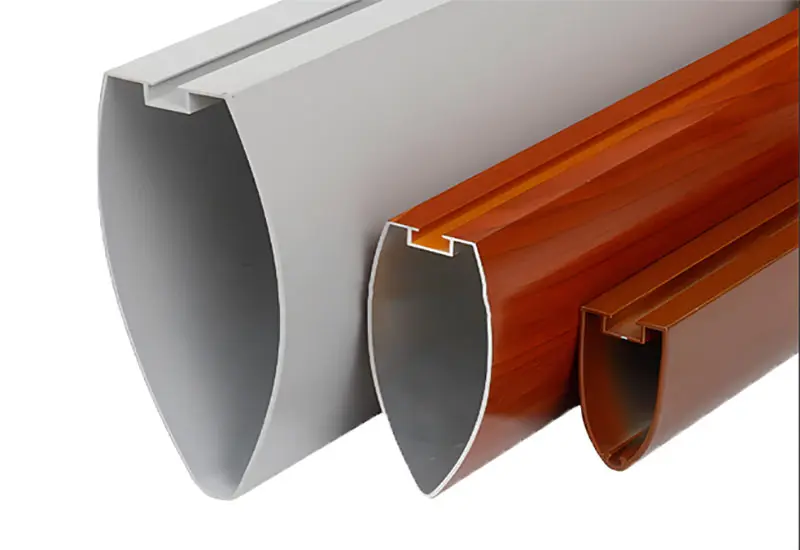 Aluminium Metalworks Bullet-Shaped Baffle Ceiling Systems