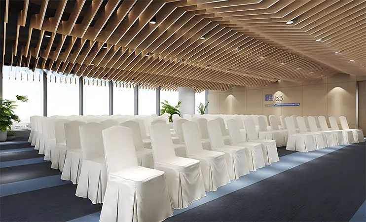 aluminum curved ceiling