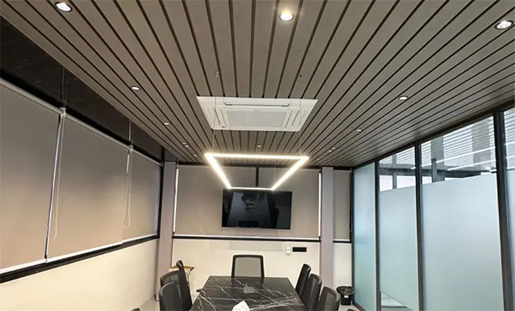 aluminum slat ceiling