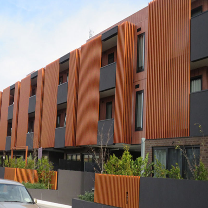 Esidential Building Of Facade Blades
