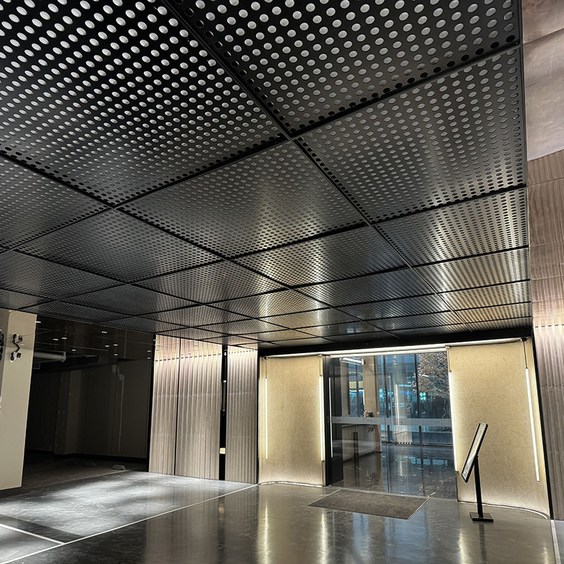 Office Aluminum Acoustic False Ceiling
