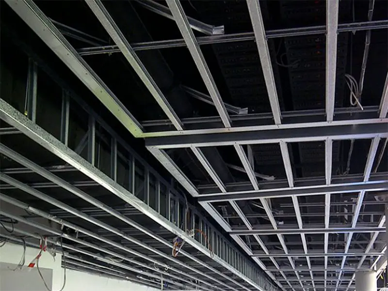 metal ceiling framing