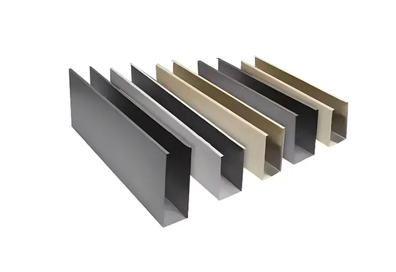 Aluminium Metalworks U Baffle Ceiling Systems
