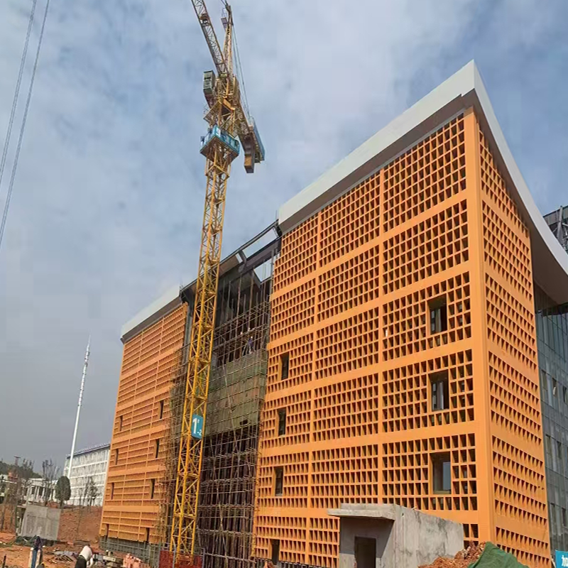 Aluminum Open Cell facade