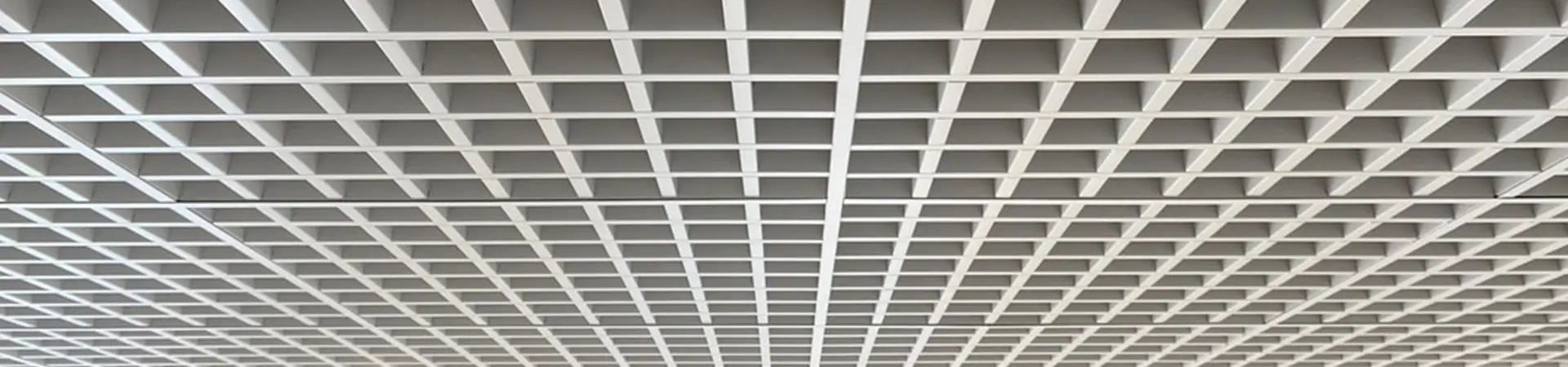 Aluminium Metalworks Open Cell Grid Ceiling Systems