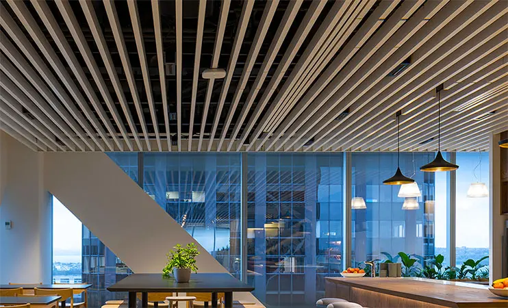 aluminium false ceiling design