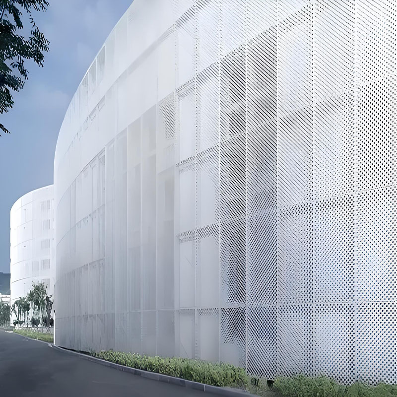 Perforate Decorative Curved Panel