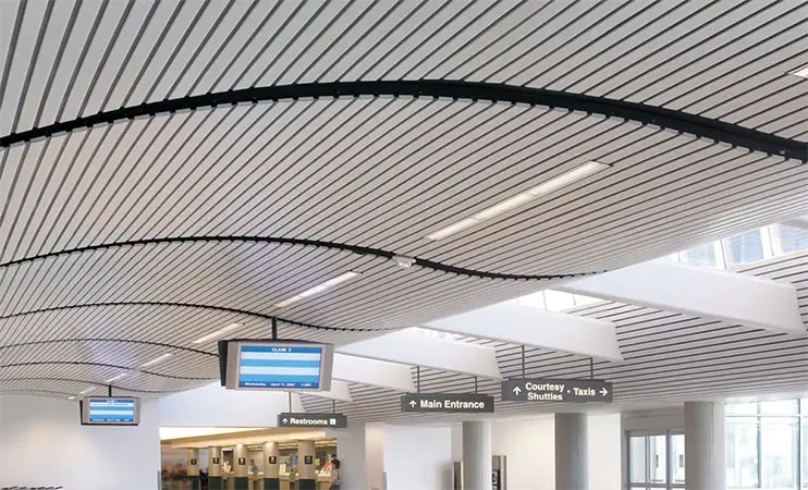 metal ceiling baffles